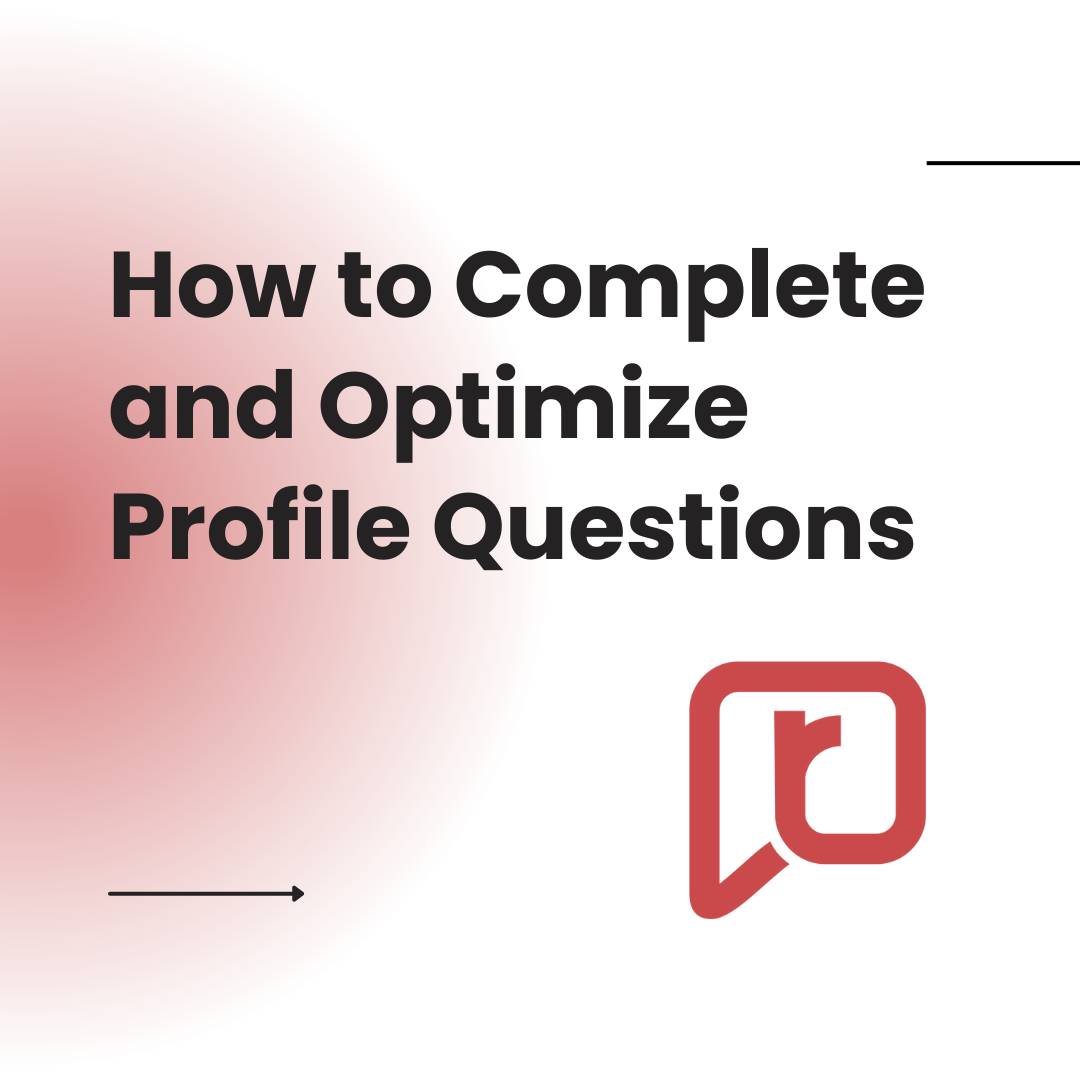 How to Answer Profile Questions for RealEstateContent.AI